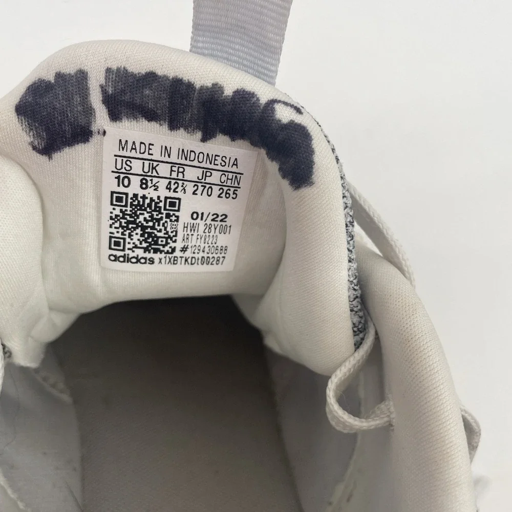 Adidas Shoes Puremotion Women's 10 Gray White Athletic Sneakers Cloudform *READ*